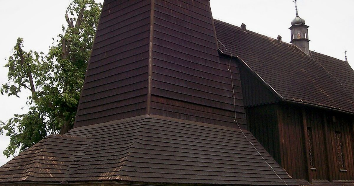 Dzieła sztuki sakralnej — Kościół św. Marii Magdaleny, Nowosielce. Zdjęcie: Wikimedia Commons.