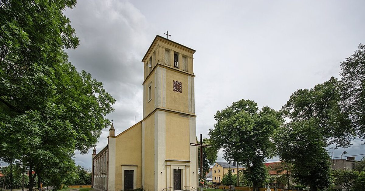 Dzieła sztuki sakralnej — Kościół św. Michała Archanioła, Koskowice. Zdjęcie: Wikimedia Commons.