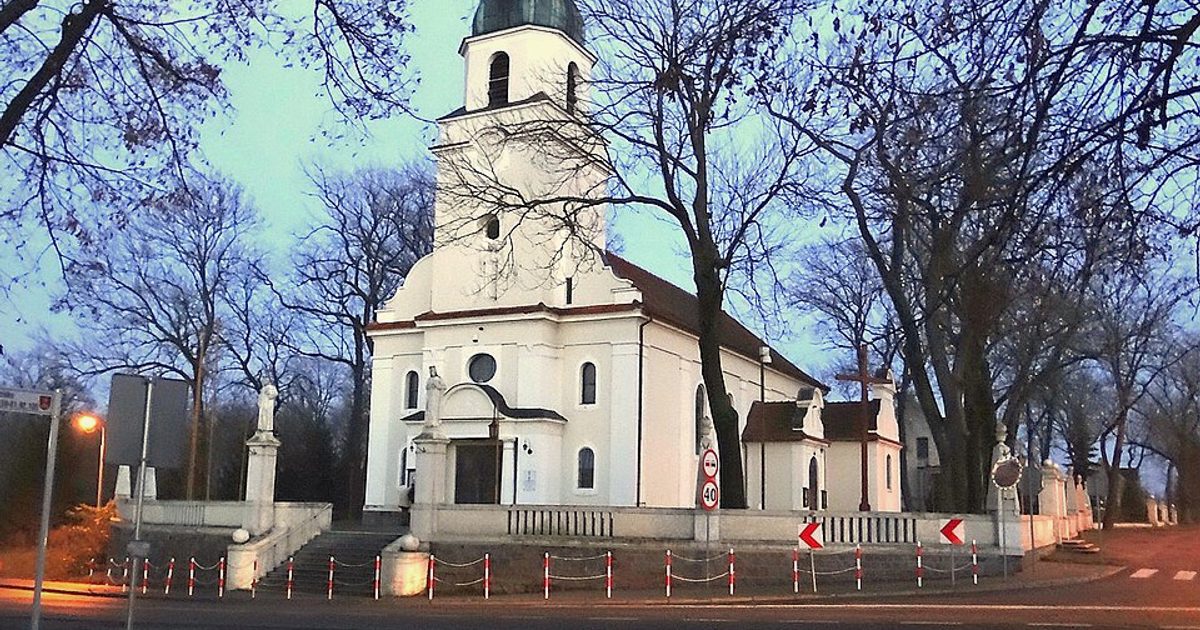 Dzieła sztuki sakralnej — Kościół św. Mikołaja, Ludzisko. Zdjęcie: Wikimedia Commons.