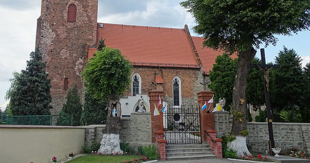Dzieła sztuki sakralnej — Kościół św. Mikołaja, Wierzbno. Zdjęcie: Wikimedia Commons.