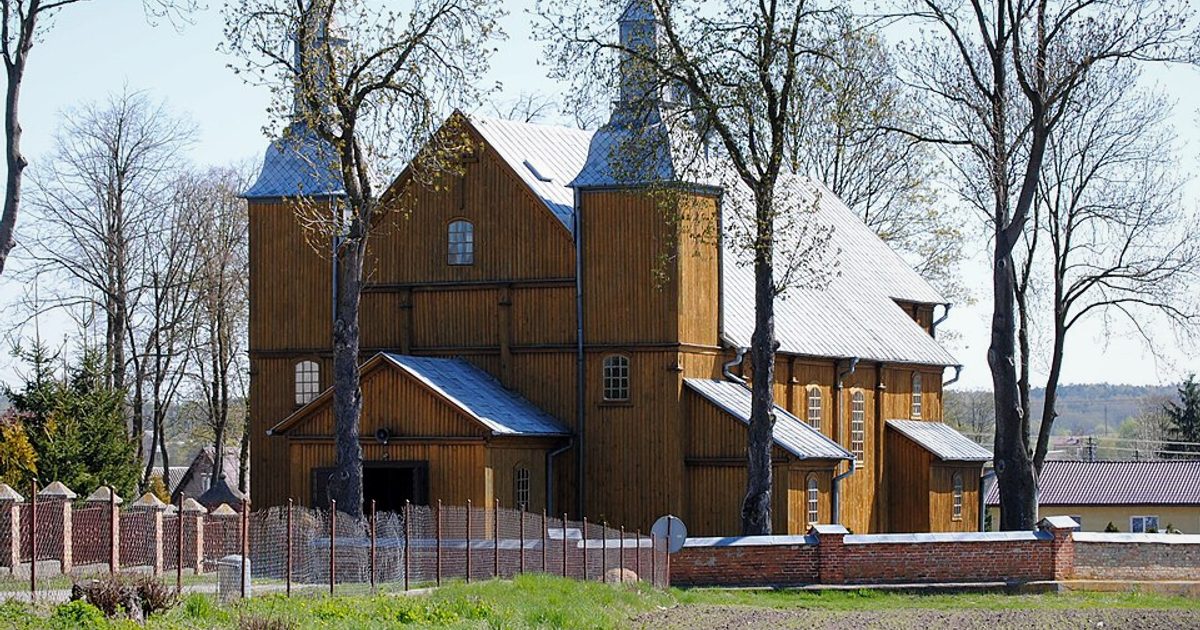 Dzieła sztuki sakralnej — Kościół św. Stanisława BM, Lekowo. Zdjęcie: Wikimedia Commons.