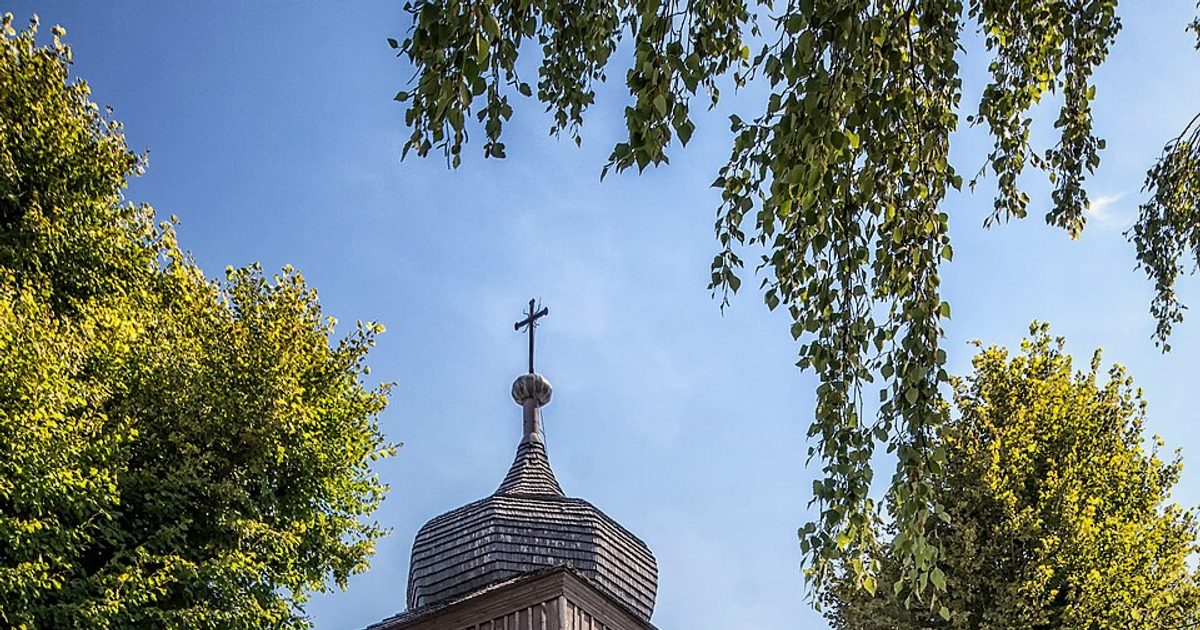 Dzieła sztuki sakralnej — Kościół Św. Trójcy, Świątkowo. Zdjęcie: Wikimedia Commons.