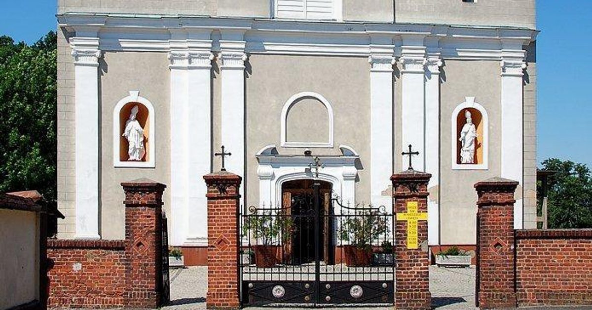 Kościół parafii Kościół św. Wawrzyńca w Babimost — zdjęcie