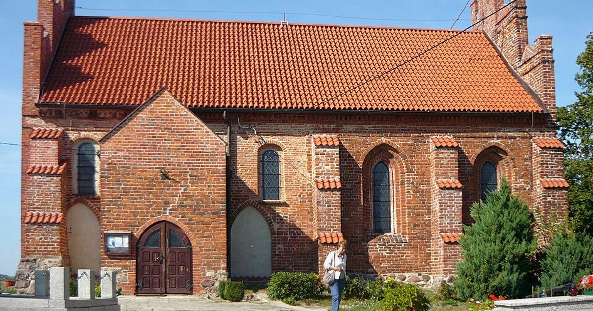 Dzieła sztuki sakralnej — Kościół św. Wawrzyńca, Jabłowo. Zdjęcie: Wikimedia Commons.