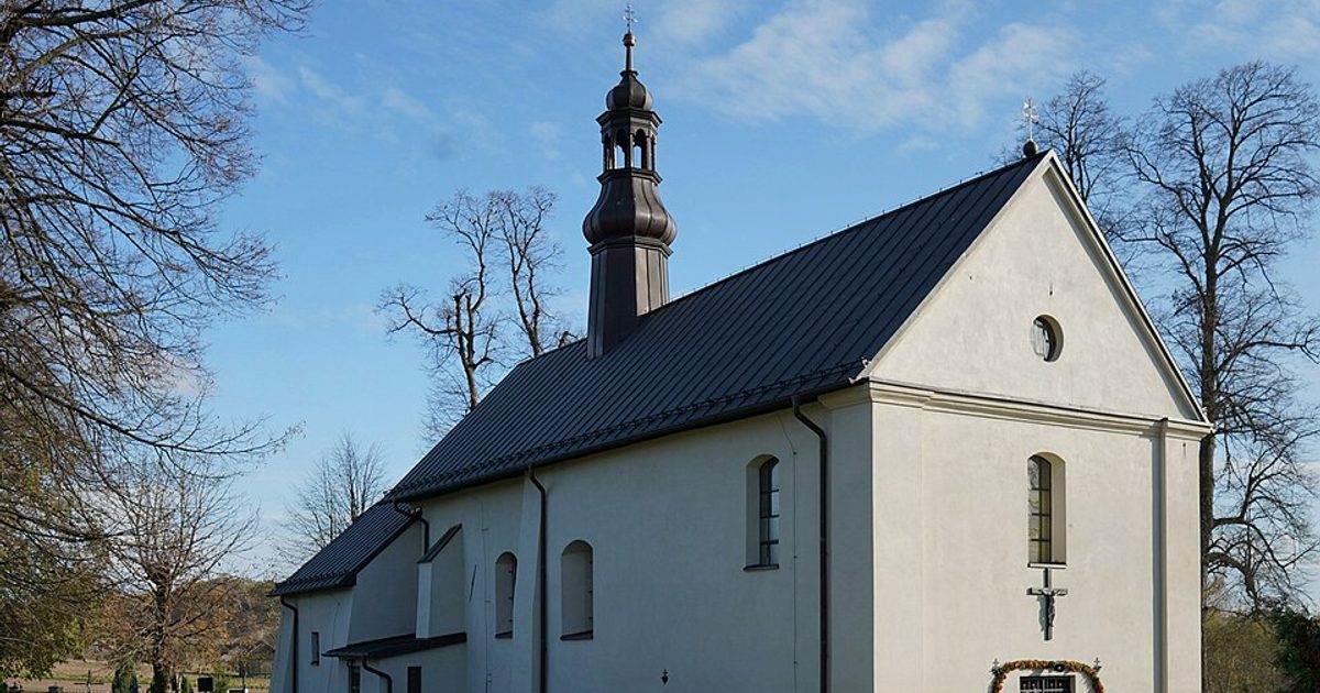 Kościół parafii Kościół św. Wita w Uniejów-Parcela — zdjęcie