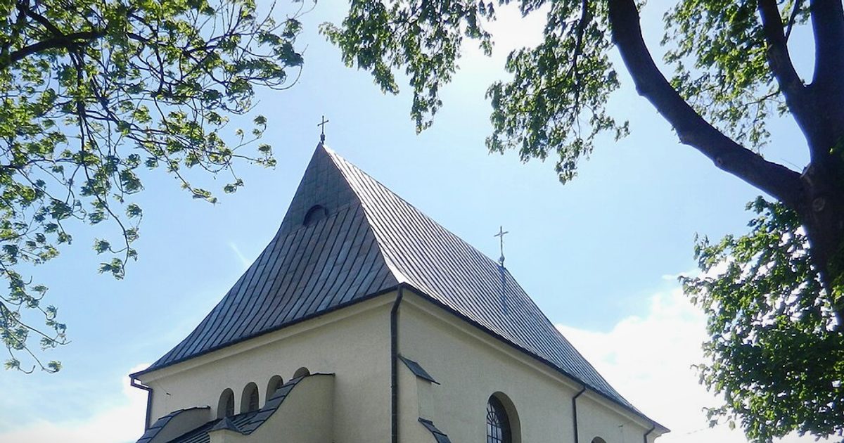 Dzieła sztuki sakralnej — Kościół św. Wojciecha, Zagroba. Zdjęcie: Wikimedia Commons.