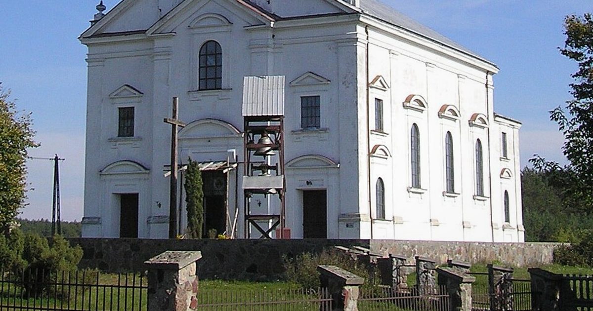 Dzieła sztuki sakralnej — Kościół św. Wojciecha, Zambski Kościelne. Zdjęcie: Wikimedia Commons.