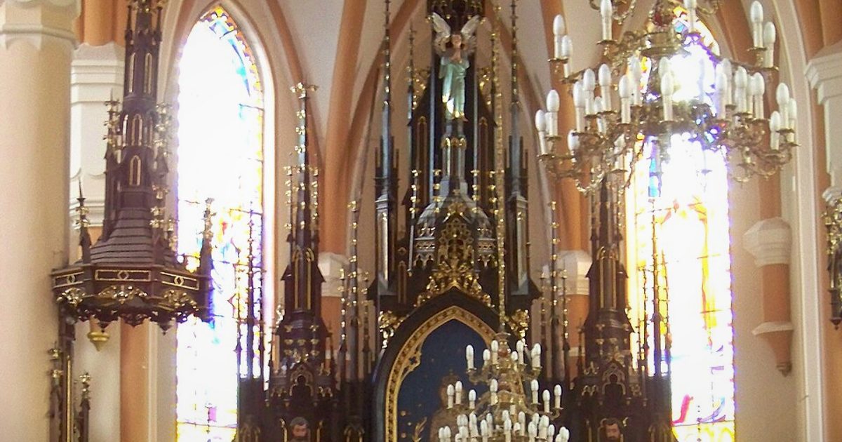Dzieła sztuki sakralnej — Kościół św. Zygmunta Króla, Łosice. Zdjęcie: Wikimedia Commons.