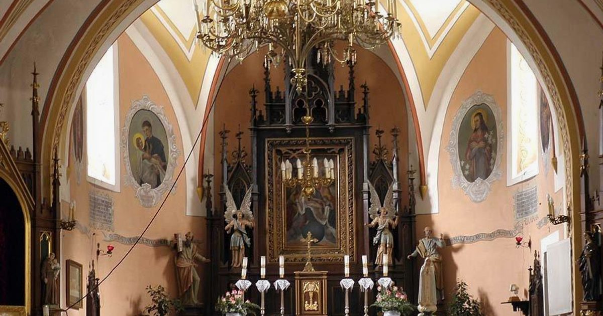 Kościół parafii Kościół Świętej Trójcy w Gródek — zdjęcie