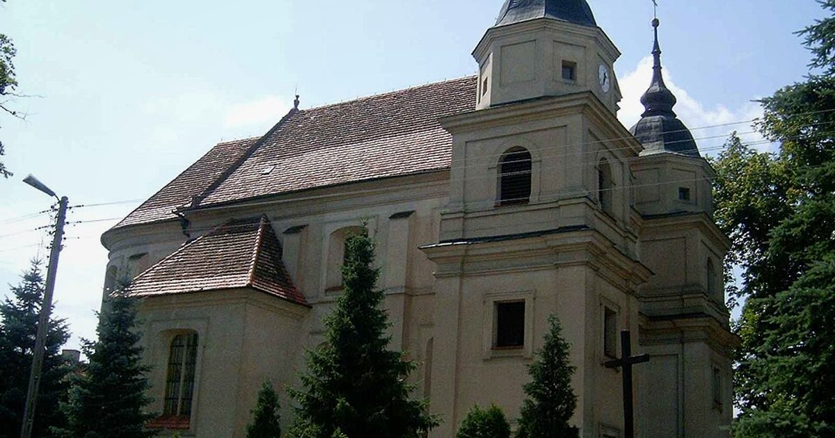 Dzieła sztuki sakralnej — Kościół Świętej Trójcy, Włoszakowice. Zdjęcie: Wikimedia Commons.