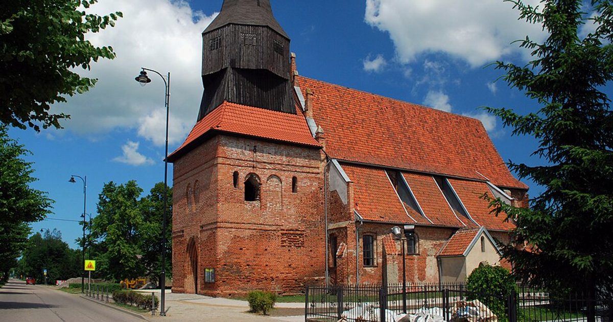 Kościół parafii Kościół Świętych Aniołów Stróżów w Cedry Wielkie — zdjęcie