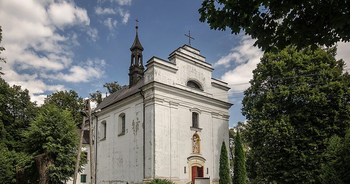 Dzieła sztuki sakralnej — Kościół Trójcy Świętej, Słupia. Zdjęcie: Wikimedia Commons.