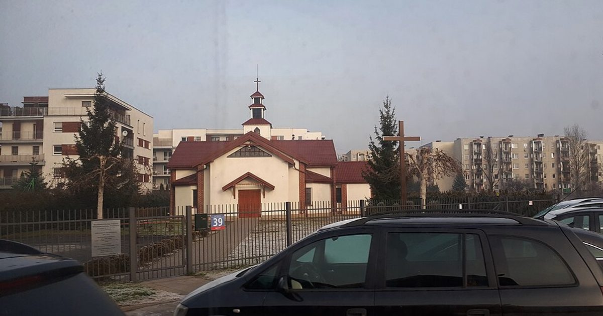Kościół parafii Kościół Wniebowstąpienia Pańskiego w Łódź — zdjęcie