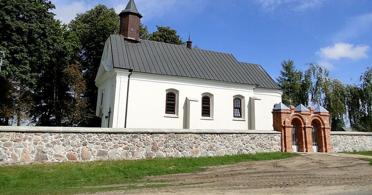 Dzieła sztuki sakralnej — Kościół Wniebowstąpienia Pańskiego, Strabla. Zdjęcie: Wikimedia Commons.