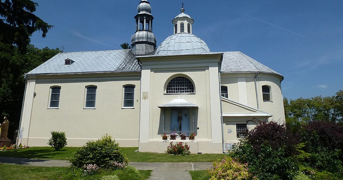 Dzieła sztuki sakralnej — Kościół Wniebowzięcia NMP, Książnice Wielkie. Zdjęcie: Wikimedia Commons.