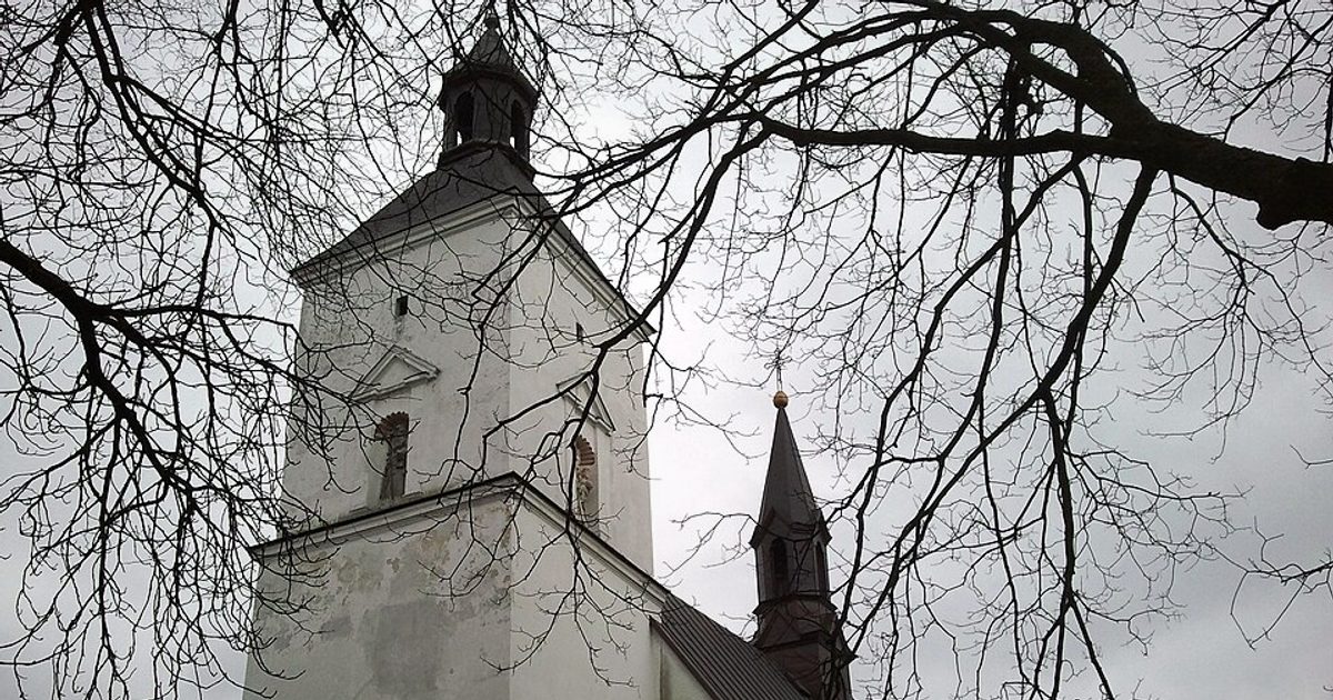 Dzieła sztuki sakralnej — Kościół Wniebowzięcia NMP, Małogoszcz. Zdjęcie: Wikimedia Commons.