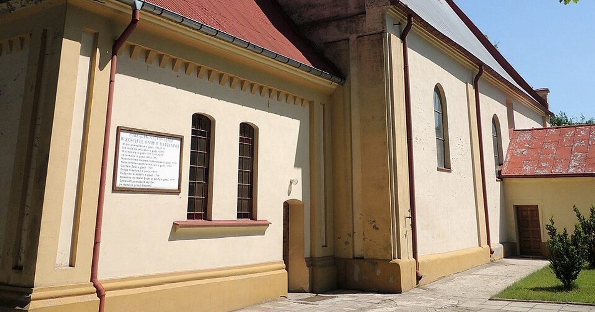 Dzieła sztuki sakralnej — Kościół Wniebowzięcia NMP, Marzenin. Zdjęcie: Wikimedia Commons.