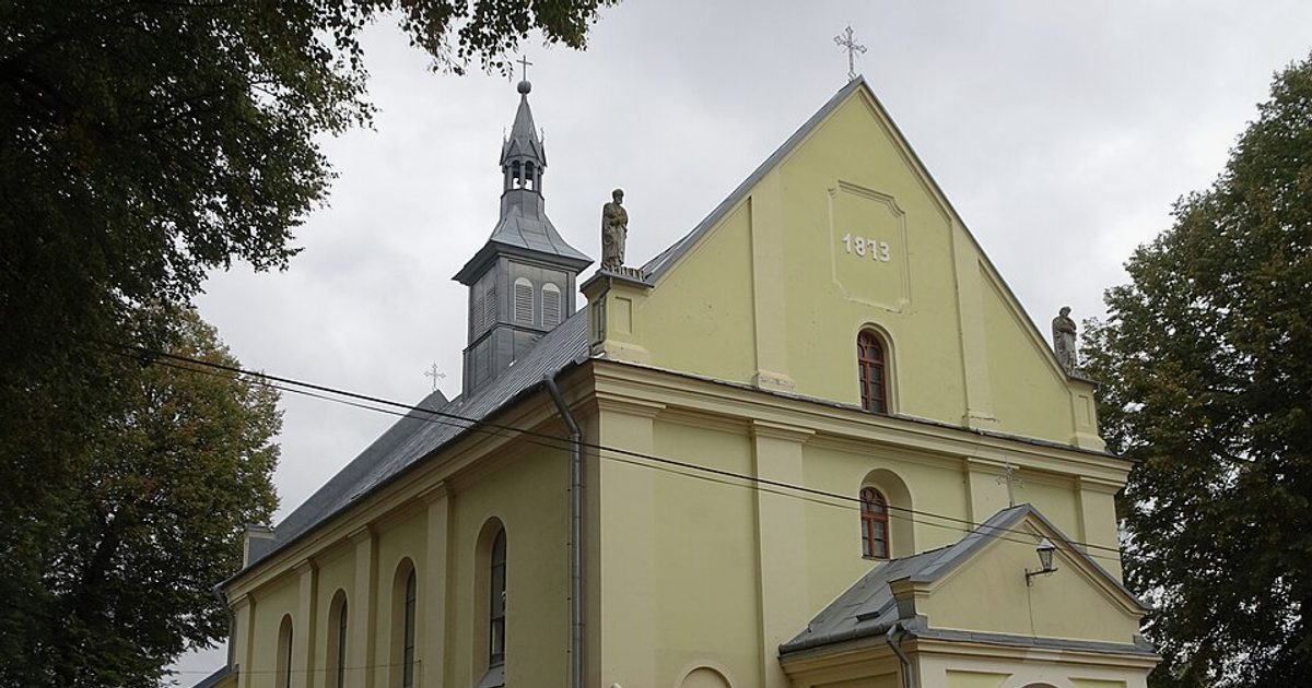 Dzieła sztuki sakralnej — Kościół Wniebowzięcia NMP, Ślęzaki. Zdjęcie: Wikimedia Commons.