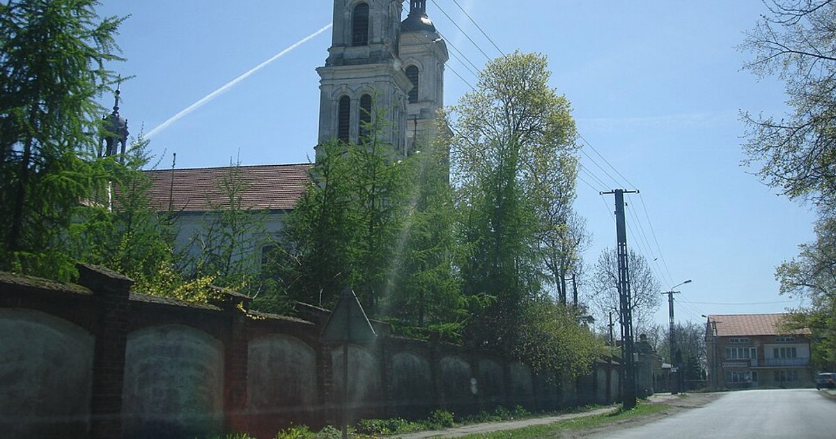Dzieła sztuki sakralnej — Kościół Wniebowzięcia NMP, Szymanów. Zdjęcie: Wikimedia Commons.