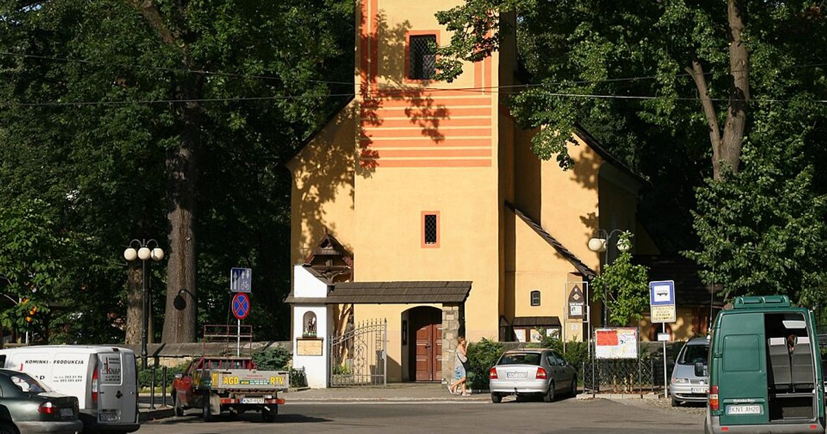 Kościół parafii Kościół Wszystkich Świętych w Krościenko nad Dunajcem — zdjęcie