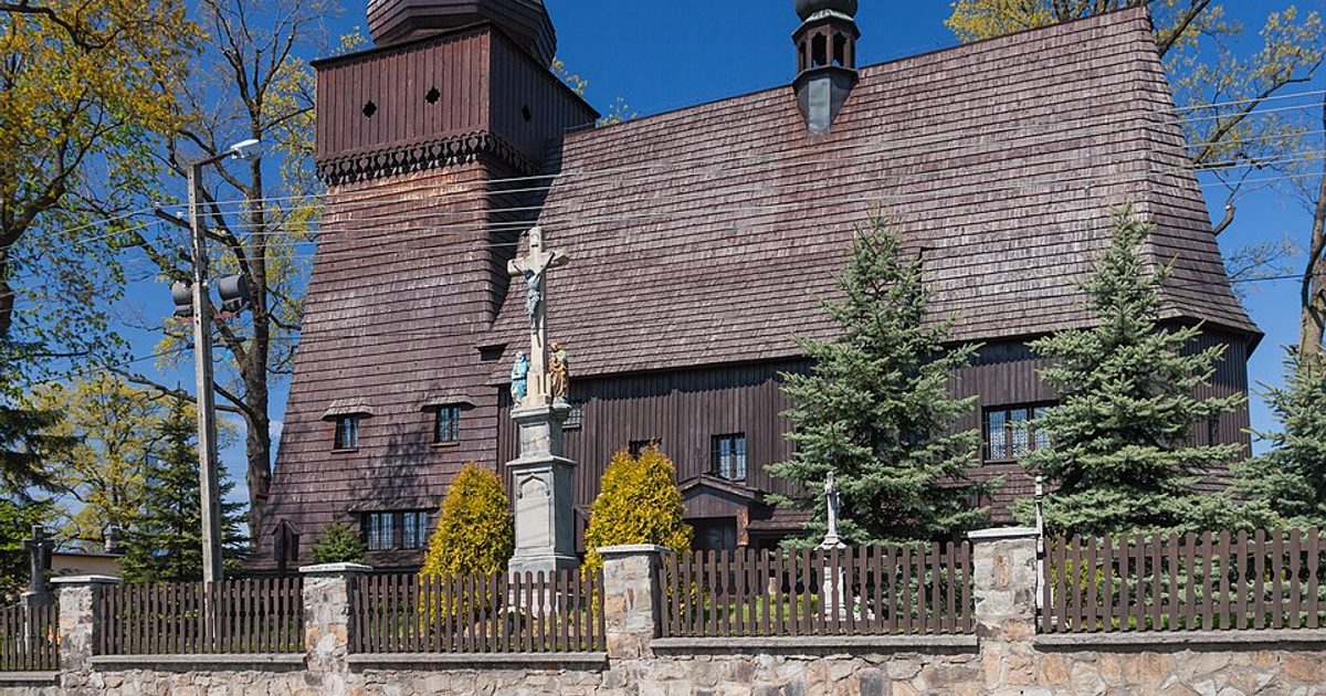 Kościół parafii Kościół Wszystkich Świętych w Łaziska — zdjęcie