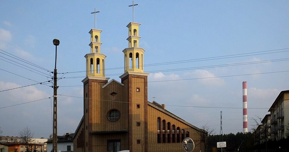 Dzieła sztuki sakralnej — Kościół Zesłania Ducha Świętego, Ząbki. Zdjęcie: Wikimedia Commons.