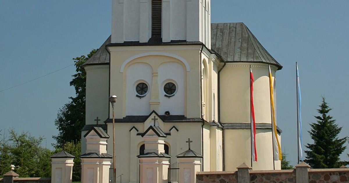 Dzieła sztuki sakralnej — Kościół Zwiastowania NMP, Krasnybór. Zdjęcie: Wikimedia Commons.